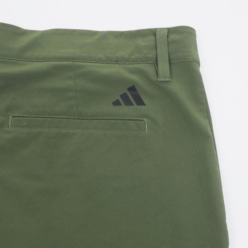 Adidas Golf Ultimate 365 Shorts Mens 38 Olive Green Flat Performance Tech Blend